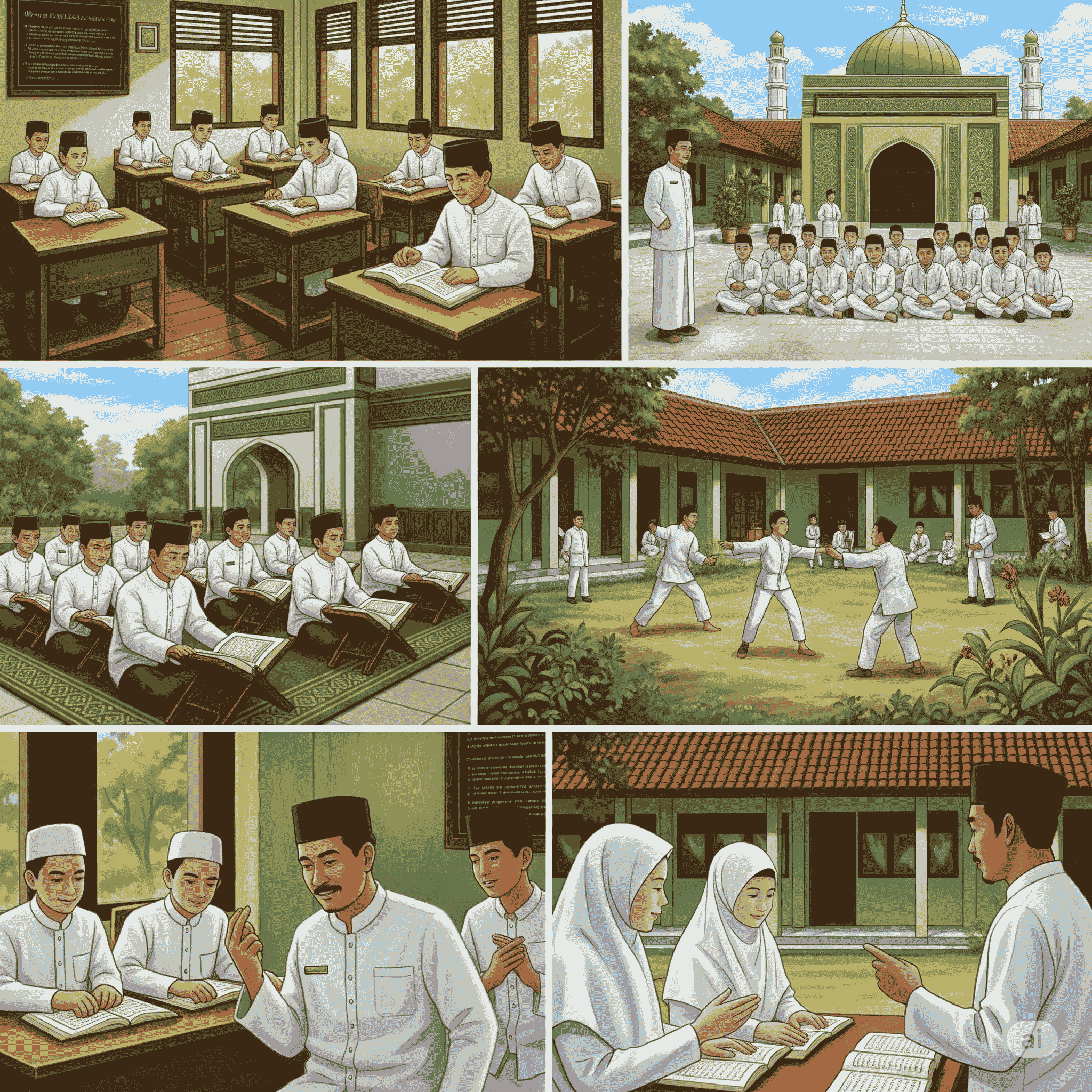 Menimba Ilmu dan Membentuk Akhlak