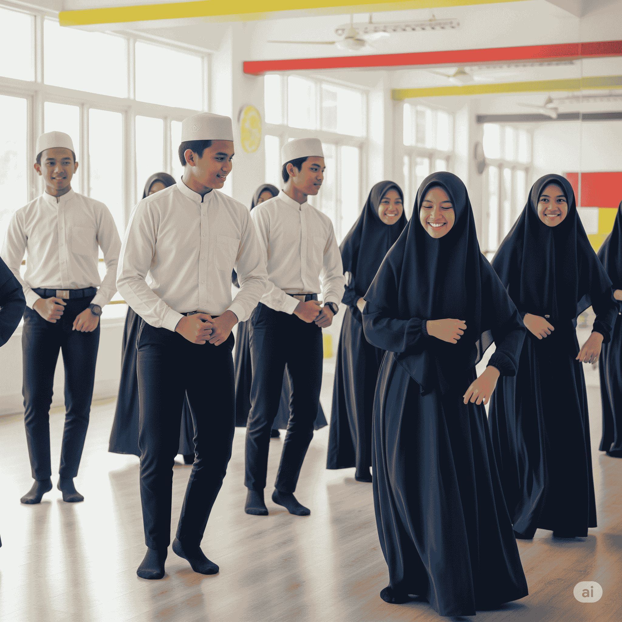 Harmoni Gerak dan Seni: Siswa SMP Islam Melestarikan Budaya Melalui Tari Tradisional